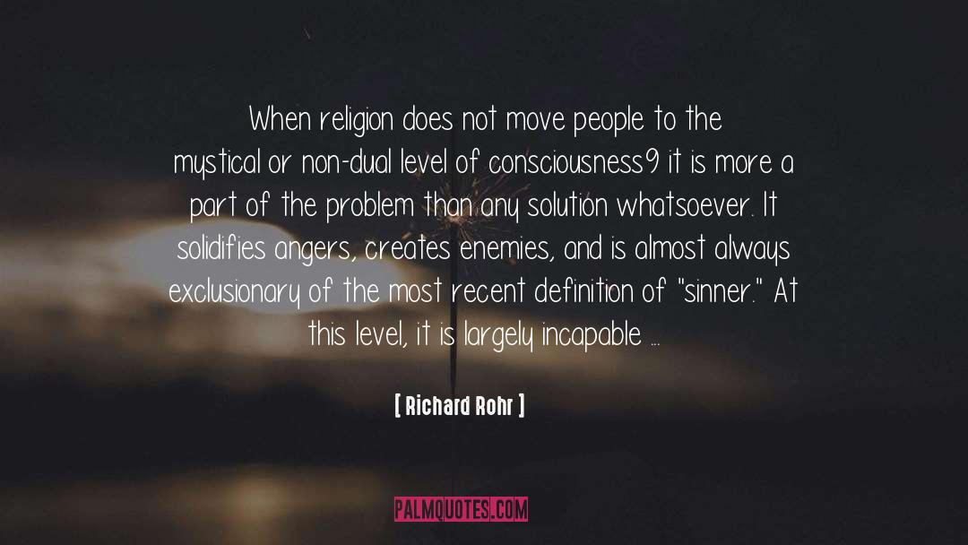 Angers quotes by Richard Rohr