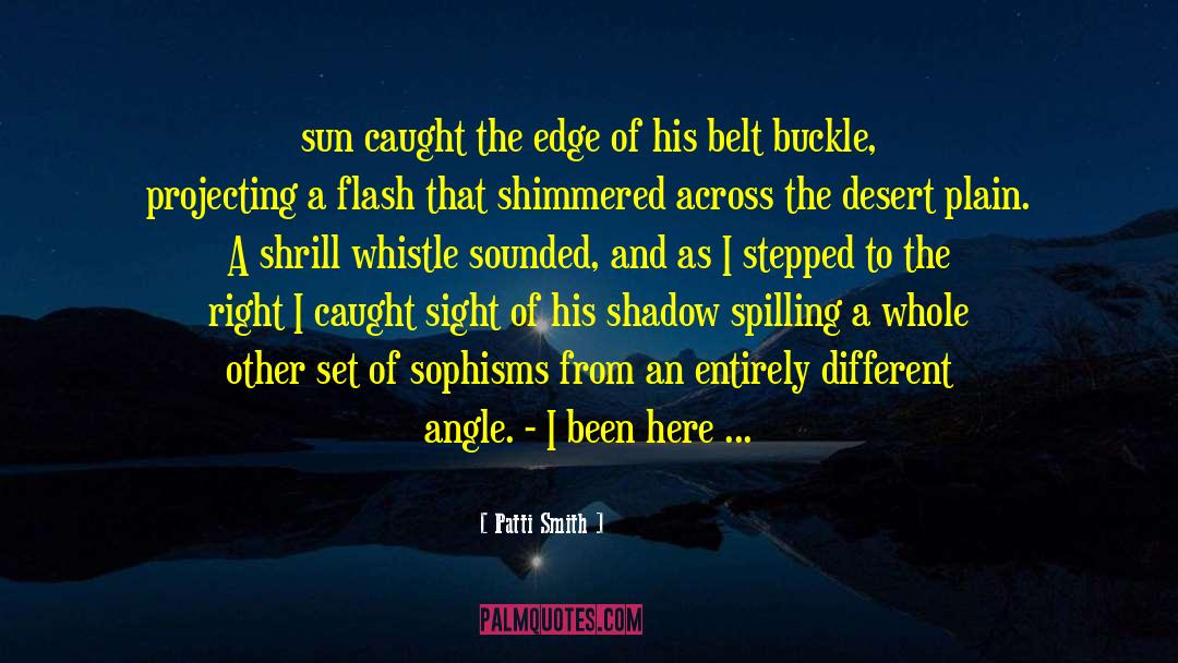 Angle quotes by Patti Smith