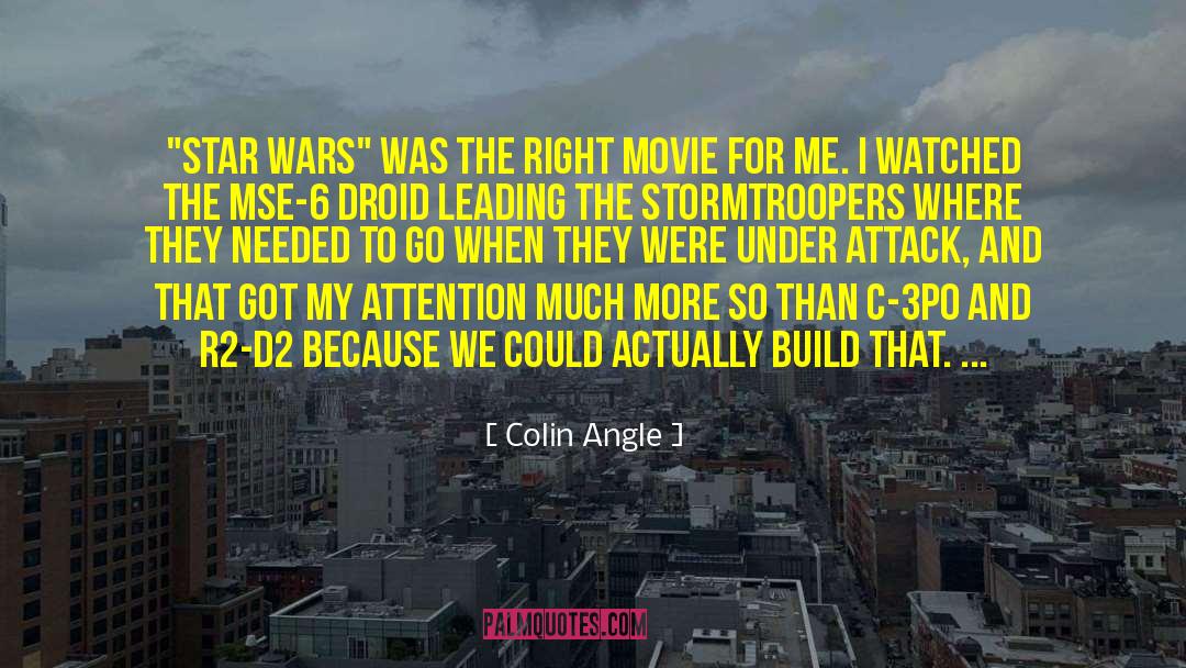 Angle quotes by Colin Angle