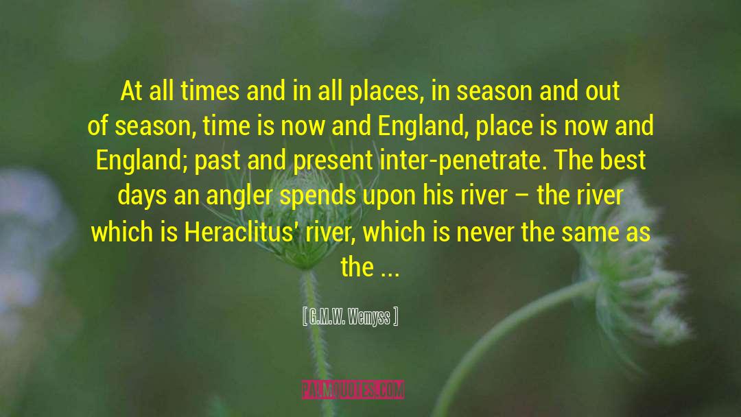 Angler quotes by G.M.W. Wemyss