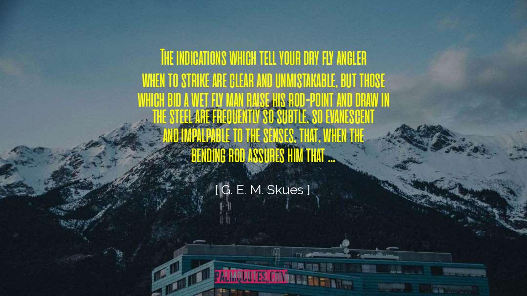 Anglers quotes by G. E. M. Skues