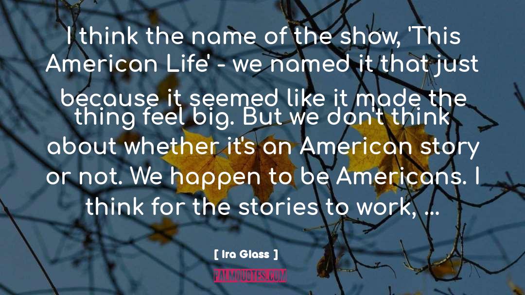 Anglo Americans quotes by Ira Glass