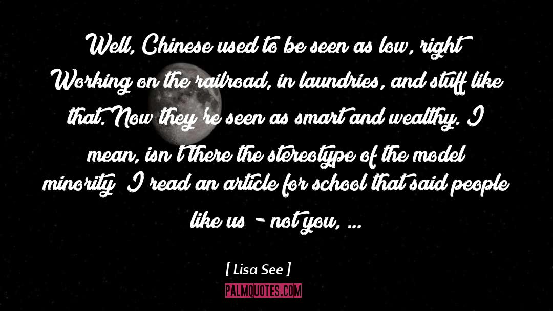 Anglo Chinese School quotes by Lisa See
