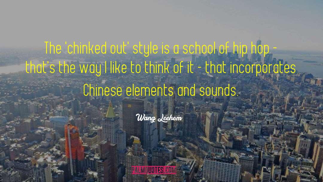Anglo Chinese School quotes by Wang Leehom