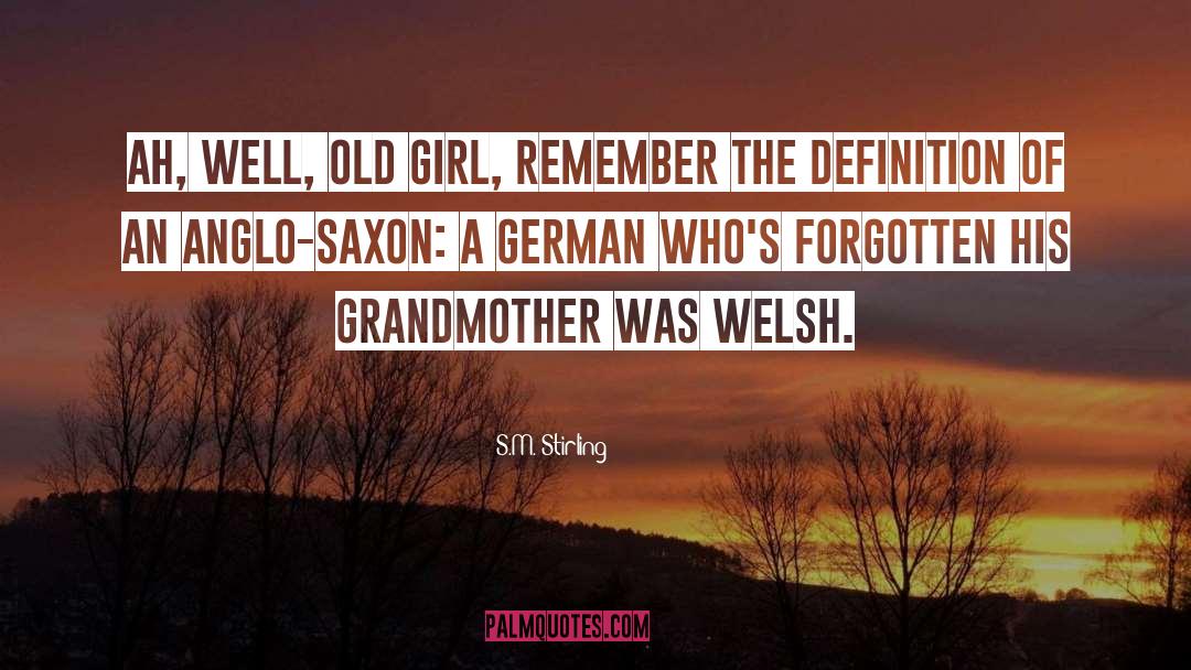 Anglo Saxon History quotes by S.M. Stirling