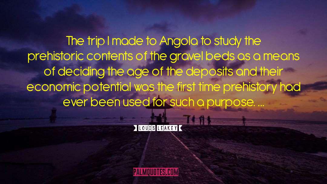 Angola quotes by Louis Leakey