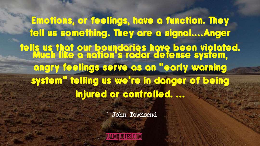 Angry Feelings quotes by John Townsend