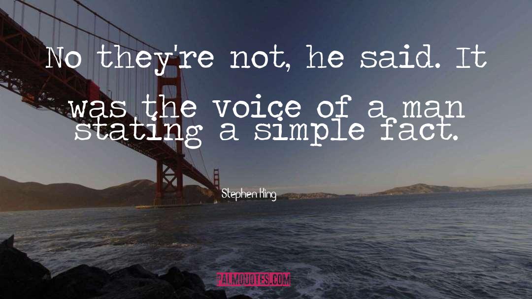 Angry Man quotes by Stephen King