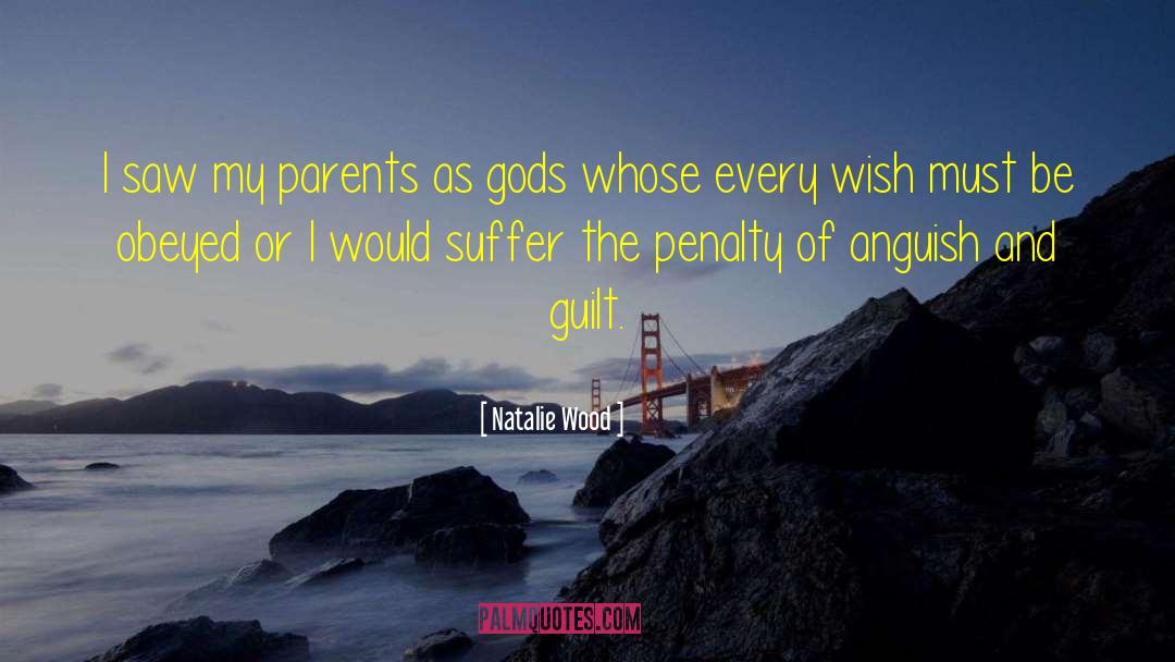 Anguish quotes by Natalie Wood