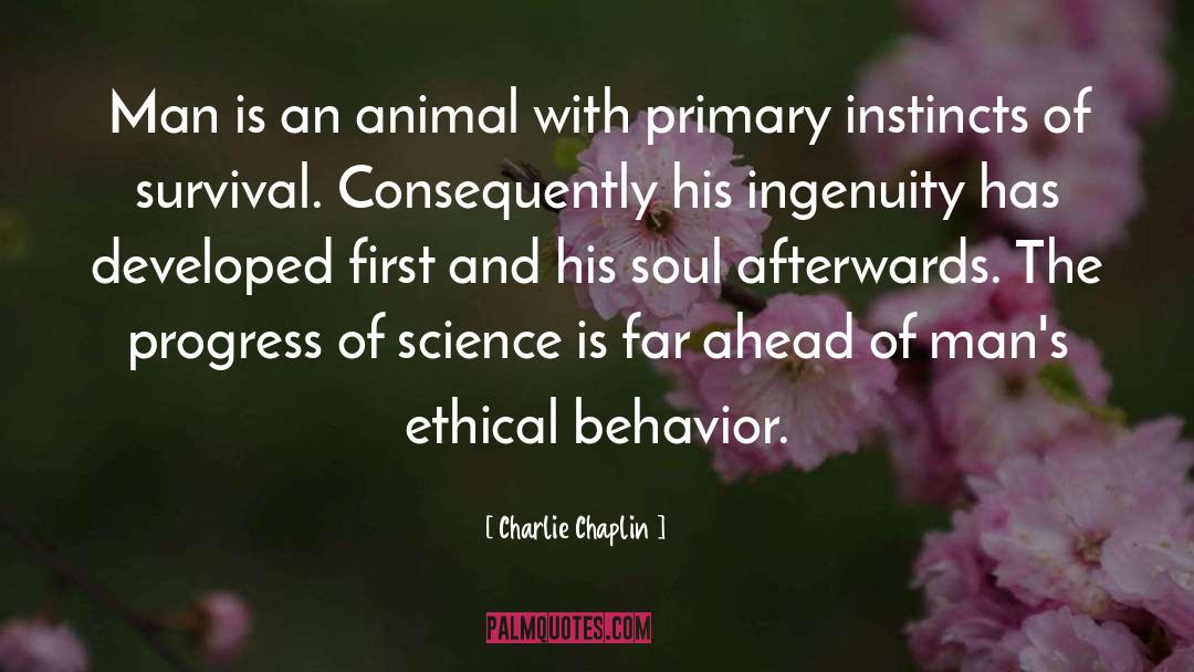 Animal Abuse quotes by Charlie Chaplin