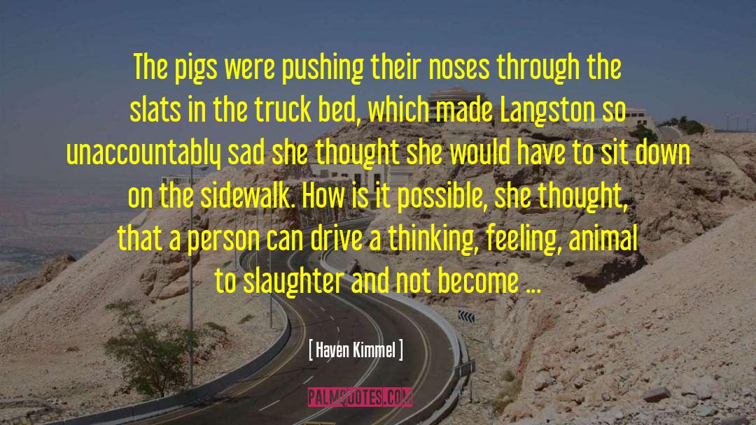 Animal Activism quotes by Haven Kimmel
