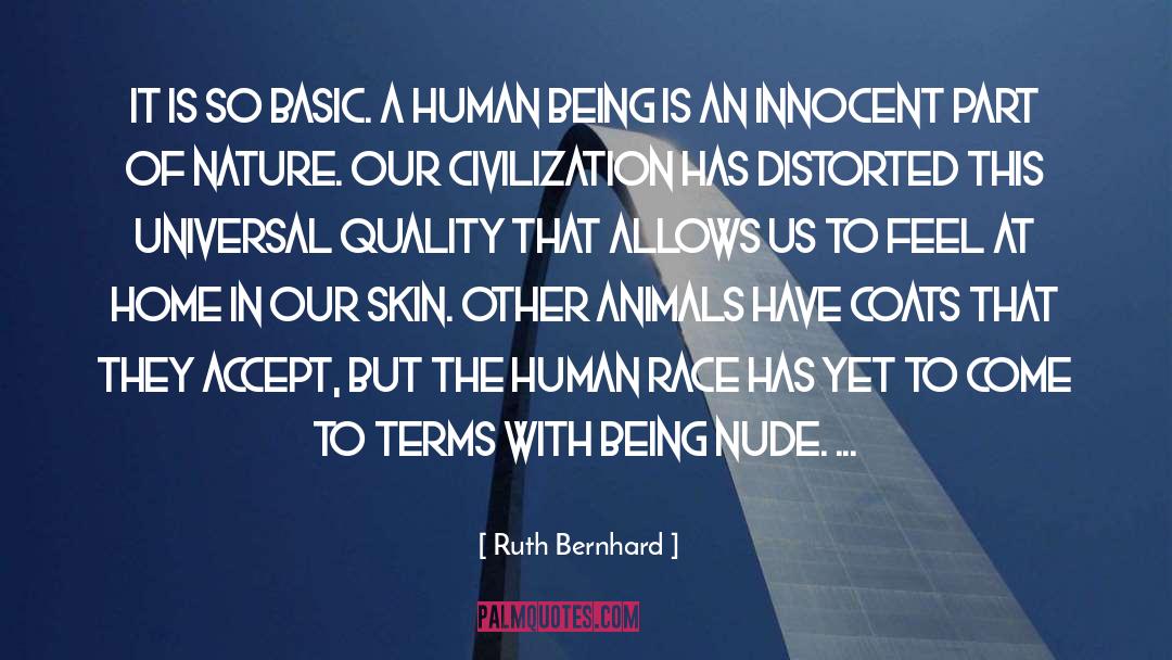 Animal Advocates quotes by Ruth Bernhard