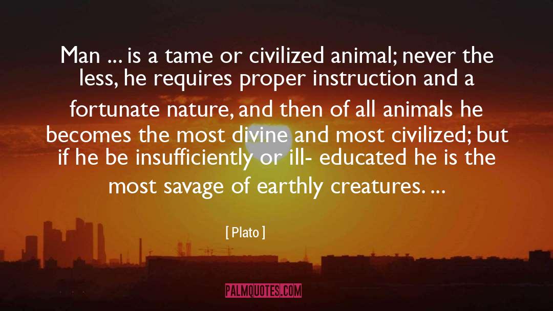 Animal Advocates quotes by Plato