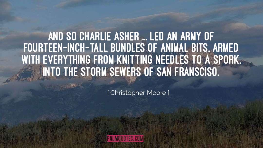 Animal Advocates quotes by Christopher Moore