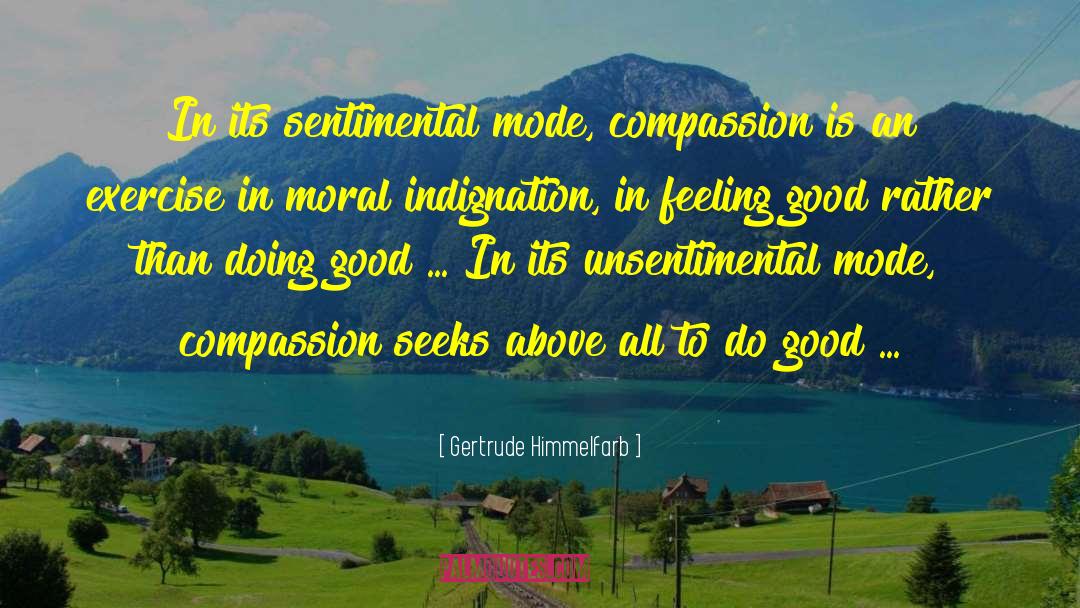 Animal Compassion quotes by Gertrude Himmelfarb