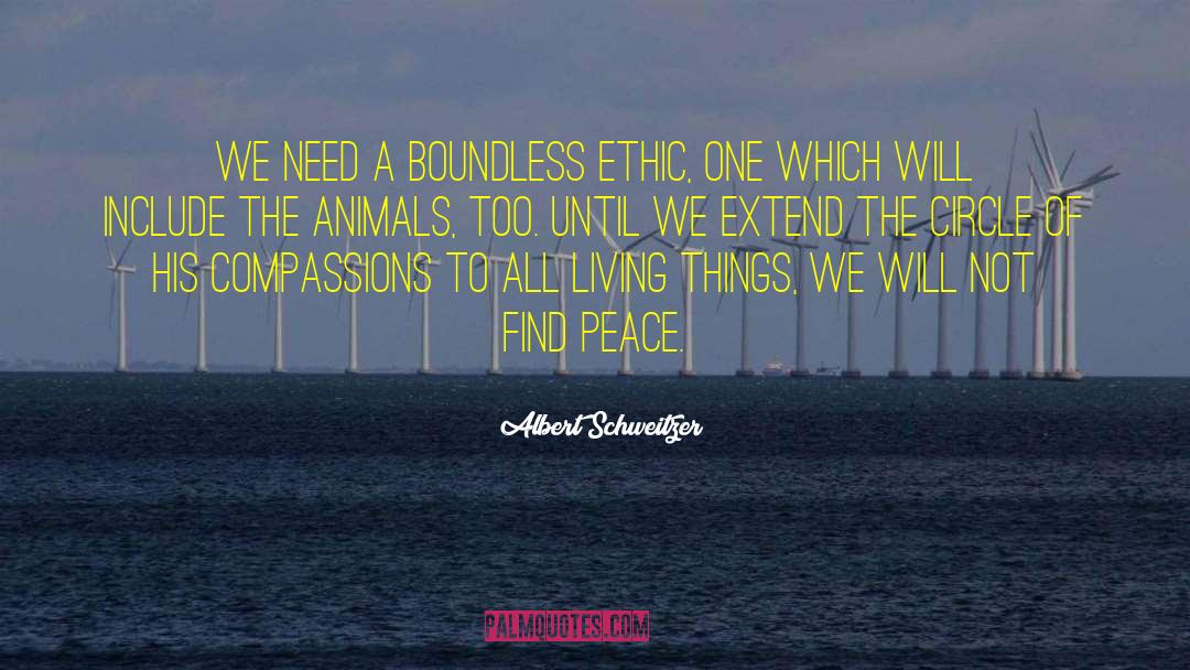 Animal Compassion quotes by Albert Schweitzer