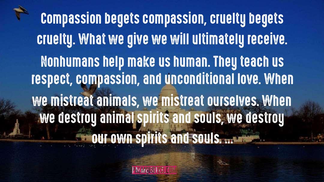 Animal Compassion quotes by Marc Bekoff