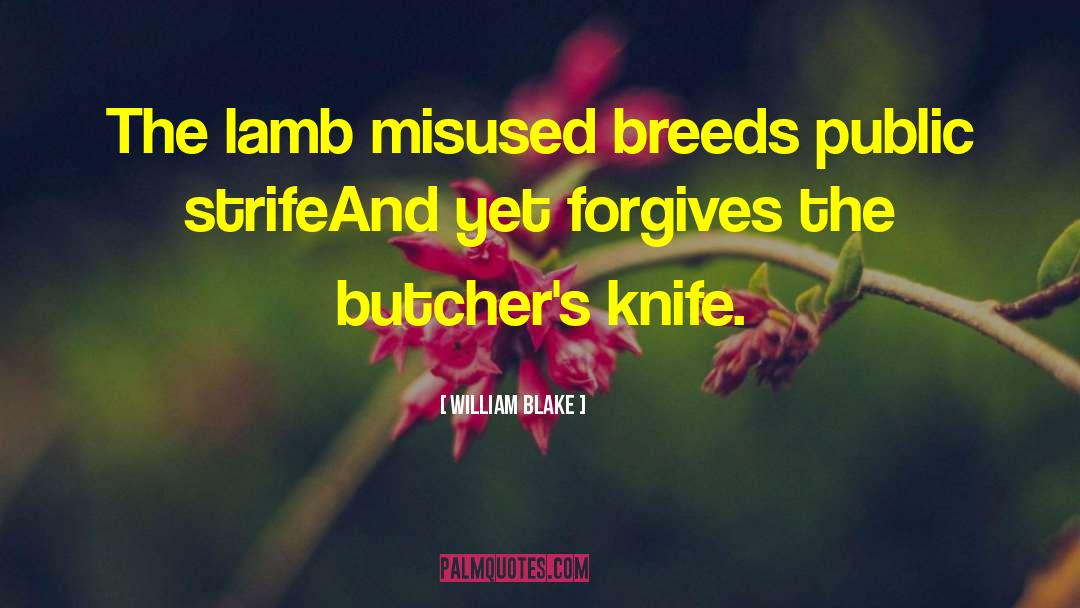 Animal Cruelty quotes by William Blake