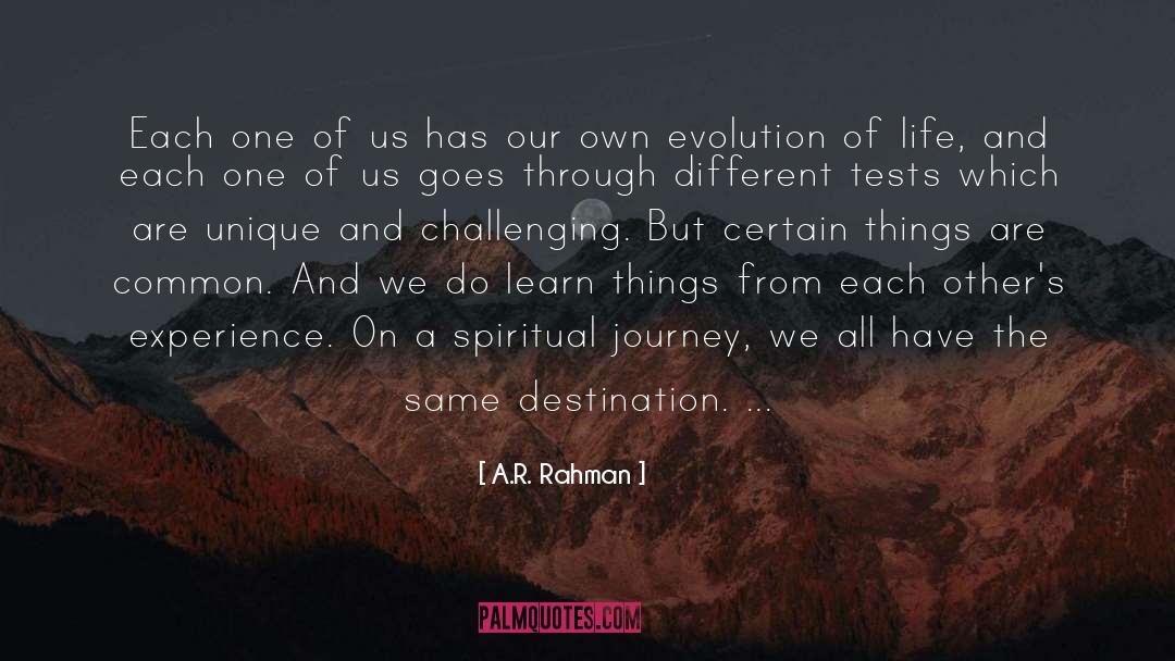 Animal Evolution quotes by A.R. Rahman