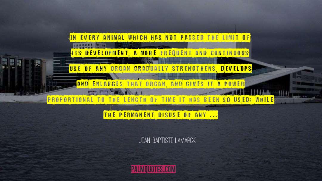 Animal Experimentation quotes by Jean-Baptiste Lamarck