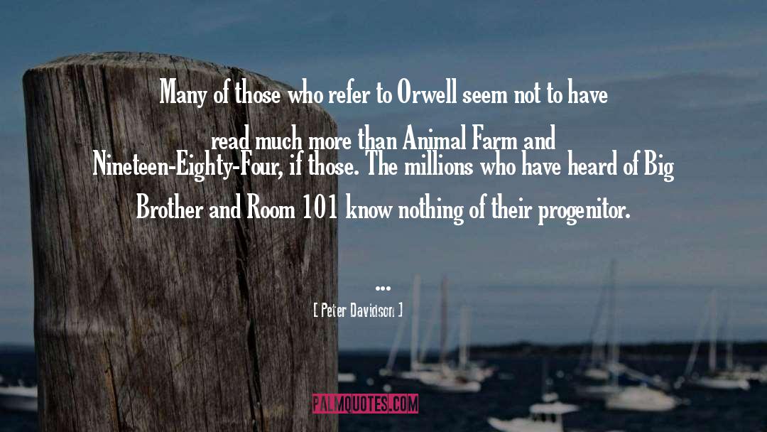 Animal Farm quotes by Peter Davidson