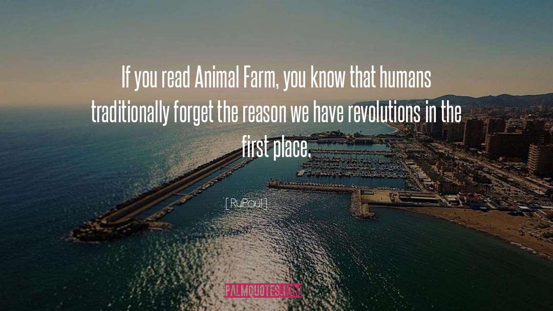 Animal Farm quotes by RuPaul