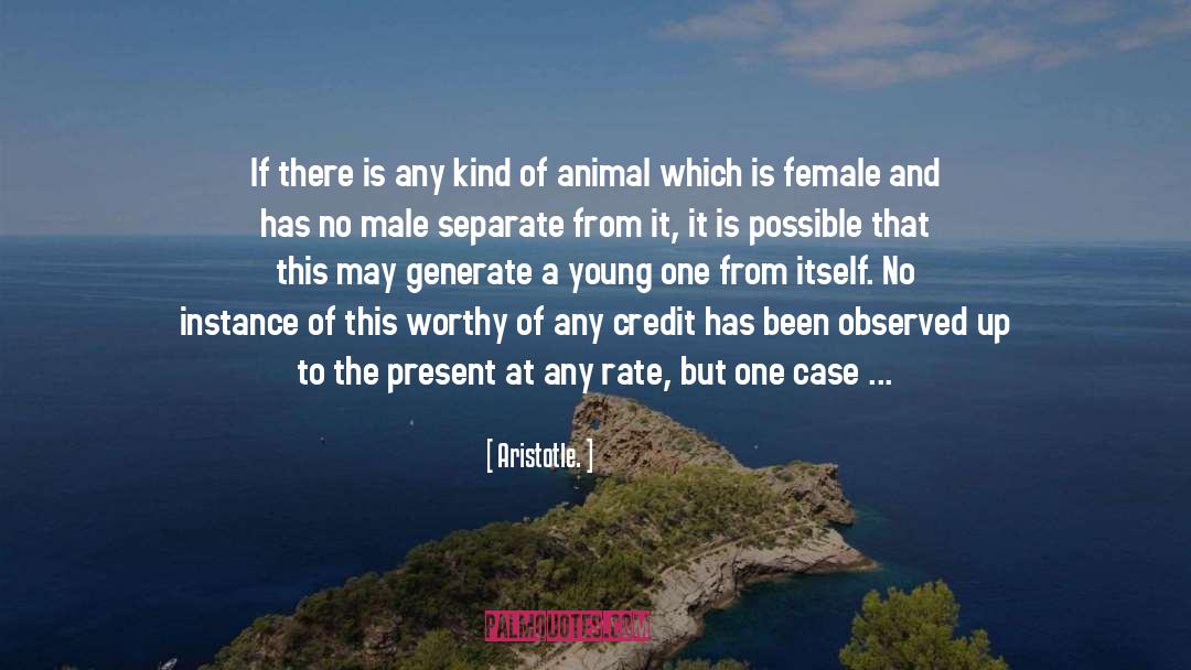 Animal Fiction quotes by Aristotle.
