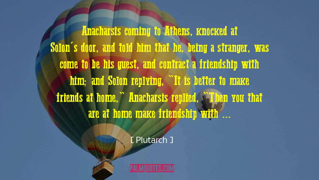 Animal Friends quotes by Plutarch