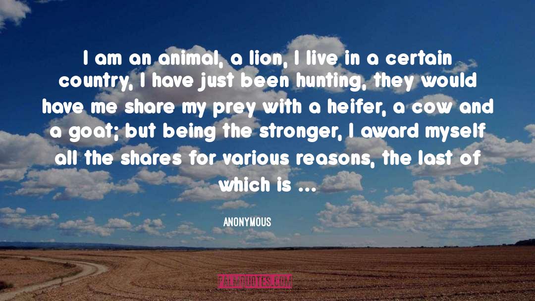 Animal Instinct quotes by Anonymous