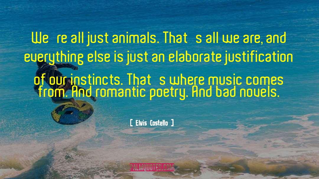 Animal Instinct quotes by Elvis Costello