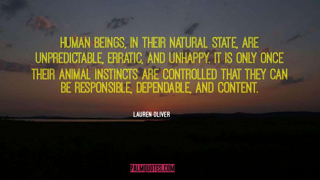 Animal Instincts quotes by Lauren Oliver