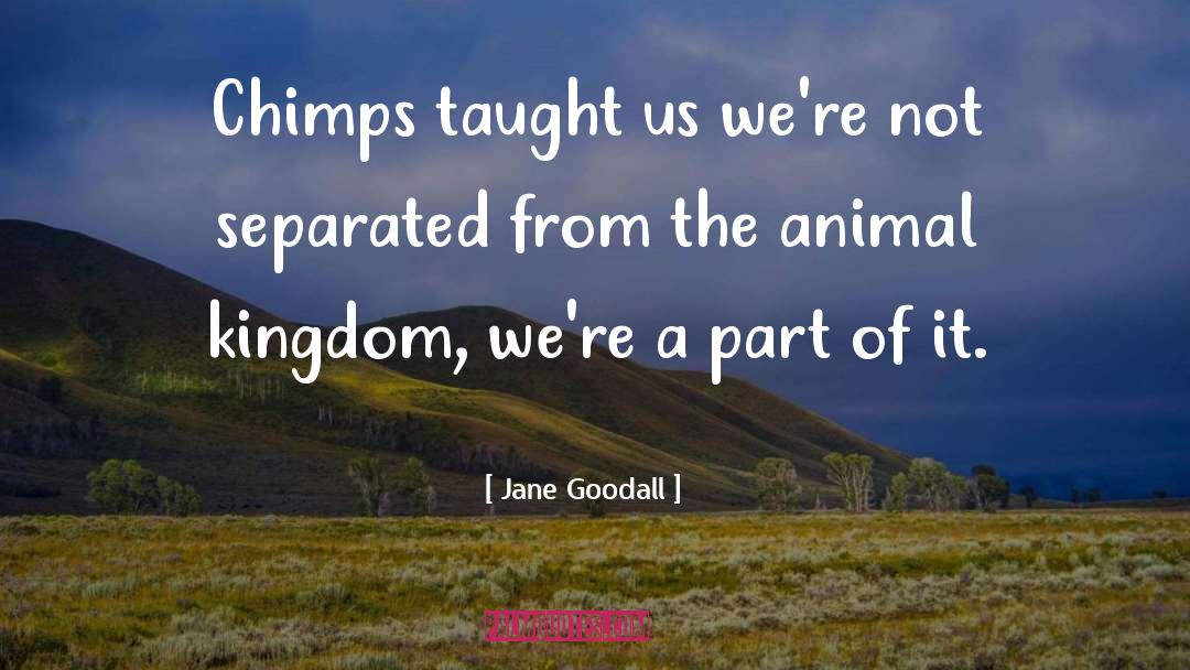 Animal Kingdom quotes by Jane Goodall