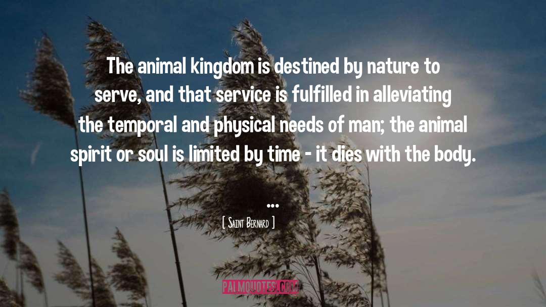 Animal Kingdom quotes by Saint Bernard