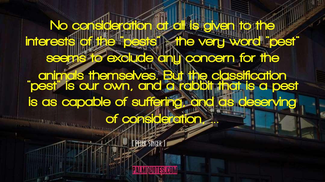 Animal Liberation quotes by Peter Singer