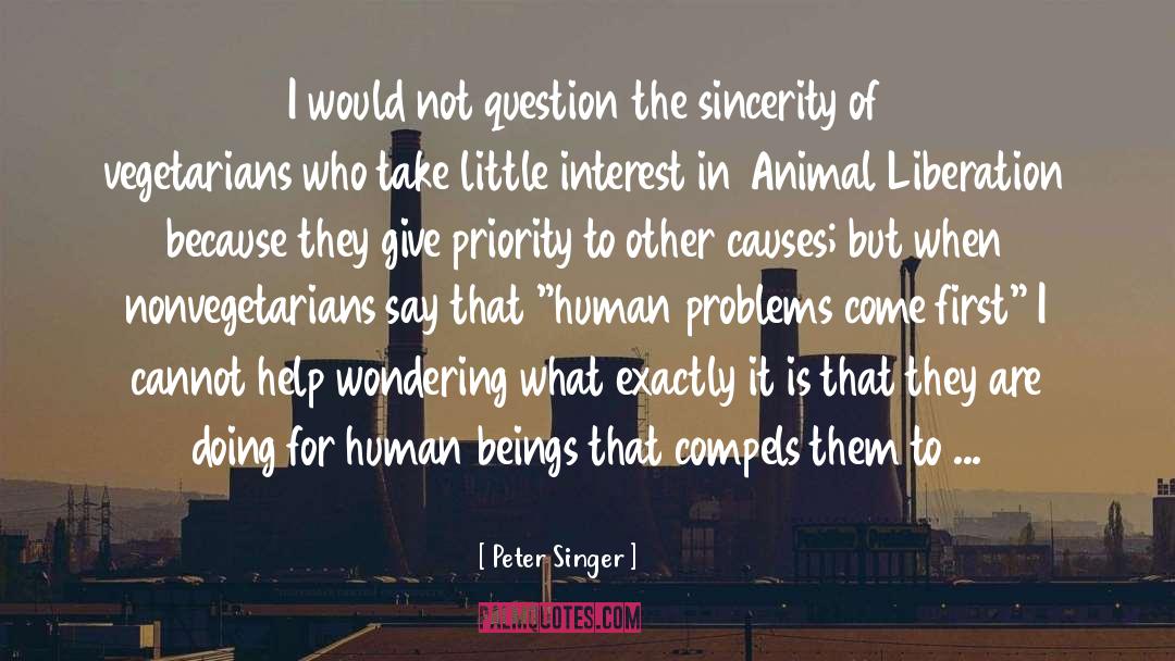 Animal Liberation quotes by Peter Singer