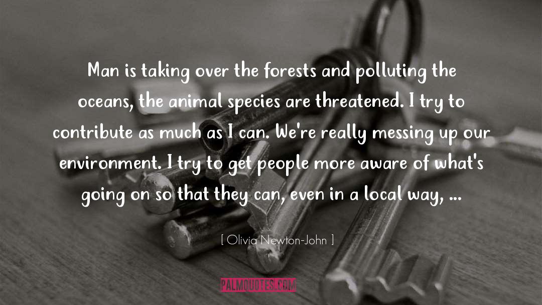 Animal Liberation quotes by Olivia Newton-John