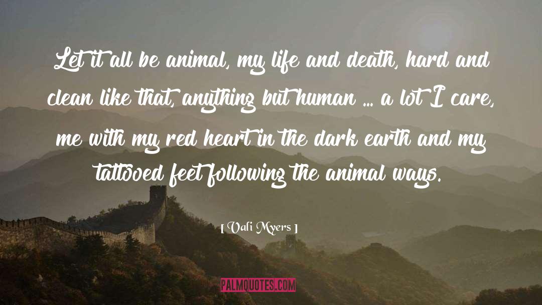 Animal Life quotes by Vali Myers