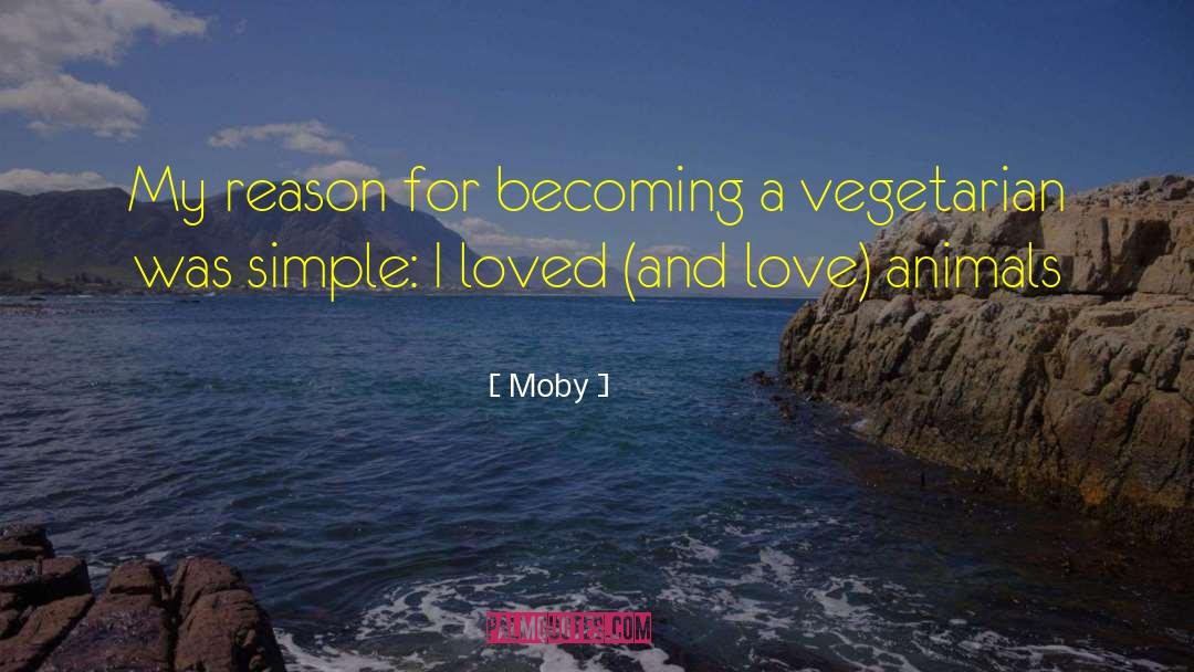 Animal Love quotes by Moby