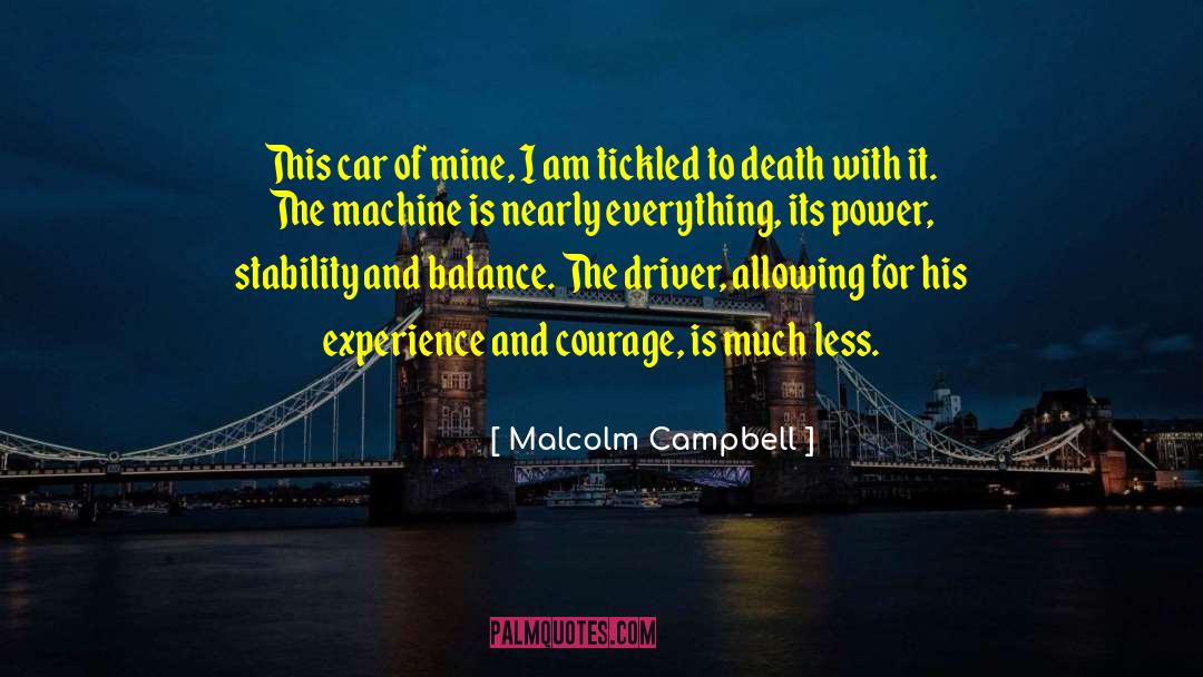 Animal Machines quotes by Malcolm Campbell