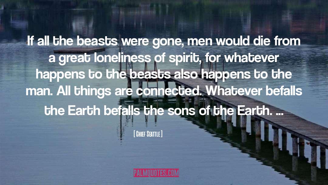 Animal Magic quotes by Chief Seattle