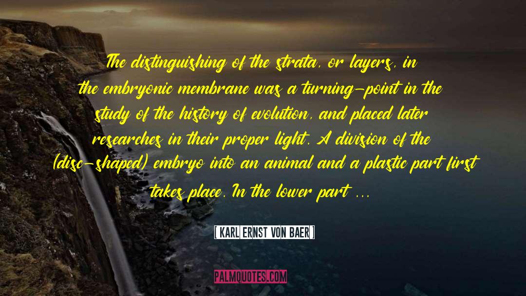 Animal Metaphor quotes by Karl Ernst Von Baer