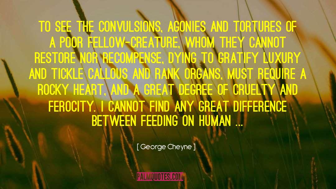 Animal Metaphor quotes by George Cheyne