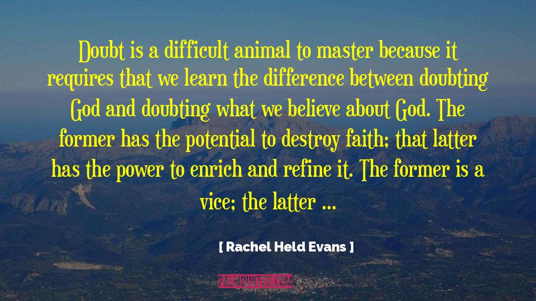 Animal Planet quotes by Rachel Held Evans