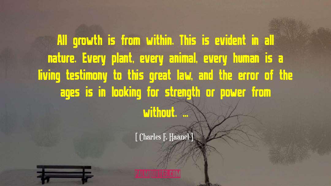 Animal Protection quotes by Charles F. Haanel