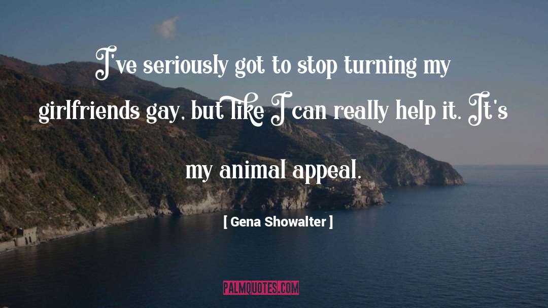 Animal quotes by Gena Showalter