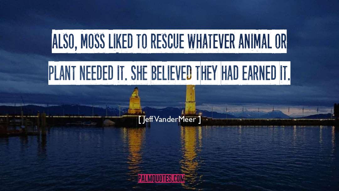 Animal quotes by Jeff VanderMeer