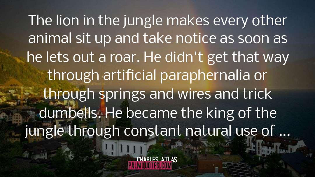 Animal Reiki quotes by Charles Atlas
