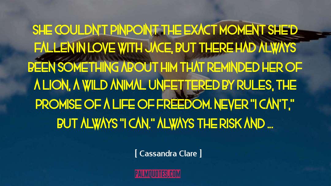 Animal Rescue quotes by Cassandra Clare