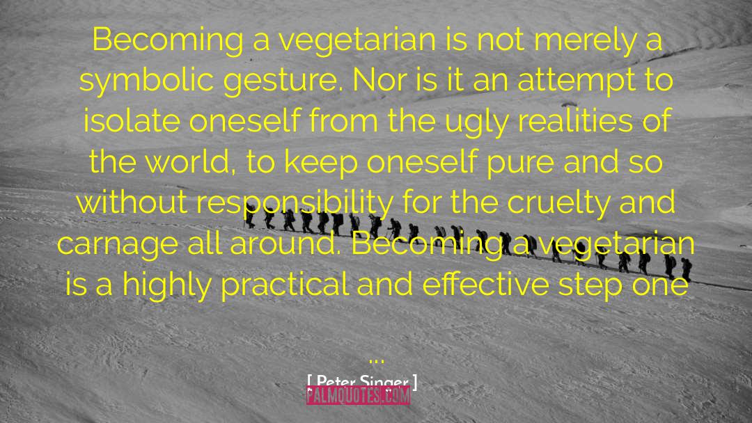 Animal Sacrifice quotes by Peter Singer