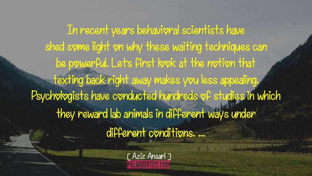 Animal Sacrifice quotes by Aziz Ansari